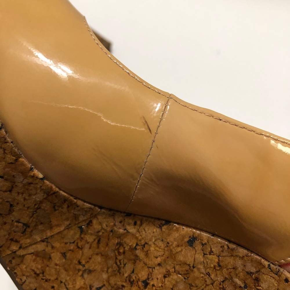 Sam Edelman Mallory Sling Back Wedges Size 8 - Picture 4 of 7